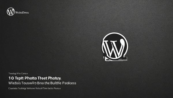 10 étapes pour bâtir un site web performant sous wordpress